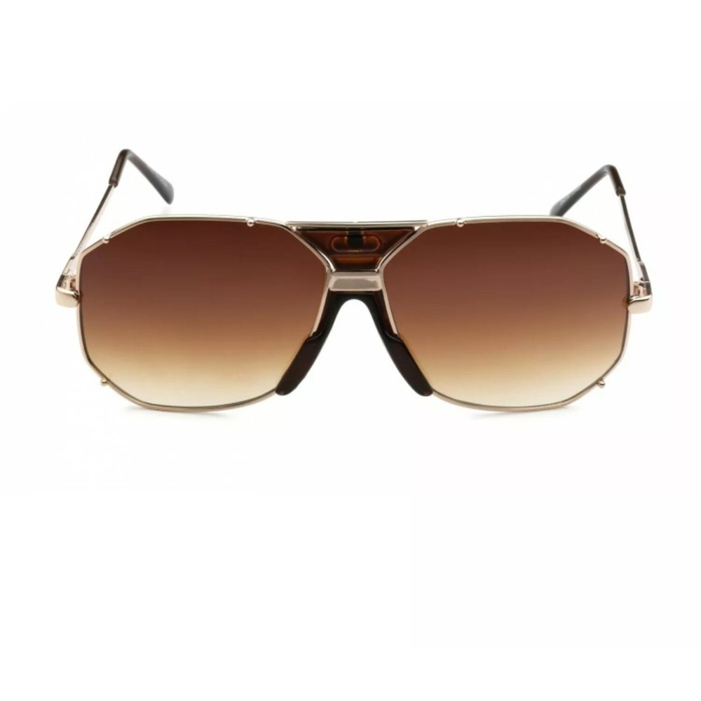 Designer Oversized Square Aviators Sunglasses
